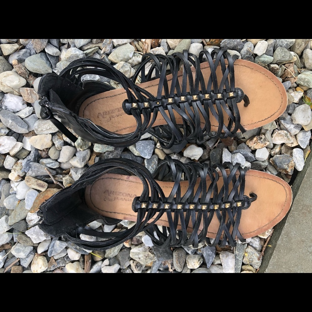 Arizona Black Gladiator Sandals